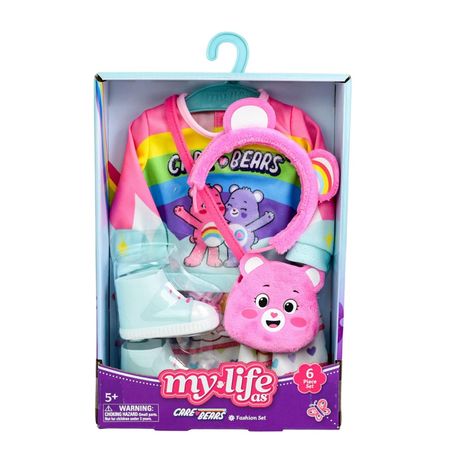 My Life As Care Bears Fashion Set Brand New Please Note Doll Not Included. My Life As Dolls Accessories, My Life Doll Stuff, My Life Doll, Hope Crafts, Baby Doll Set, Apple Watch Bands Fashion, Baby Sensory Toys, Mini Brands, Baby Doll Toys