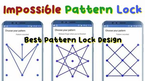 Top 15 Impossible Mobile Pattern Lock Ideas 2023 | Pattern Lock Design | Impossible Pattern Lock | https://youtu.be/mjs4_5WUlOs Amazing Pattern Lock In The World difficult pattern lock pattern lock for Android Top 10 Amazing Pattern Lock flower pattern lock | ＬＩＫＥ | ＣＯＭＭＥＮＴ | ＳＨＡＲＥ | ＳＵＢＳＣＲＩＢＥ | https://www.youtube.com/channel/UCIZ0kFv6oqfwymR4dg1Bp9A https://www.youtube.com/c/TheKnowledgeofWorld Pattern Lock Ideas, Pattern Lock, Lock Design, Like Comment Share, Best Mobile, Flower Pattern, Unique Patterns, Flower Patterns, Top 10