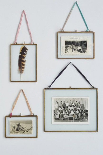 Try These Simple DIY Projects in the Easter Holidays to Transform Your Home Double Sided Picture Frame, Picture Gifts Diy, Copper Photo Frame, Picture Wall Bedroom, Picture Frame Ideas, Glass Picture Frames, Hanging Picture Frames, Frame Ideas, Diy Home Decor Bedroom