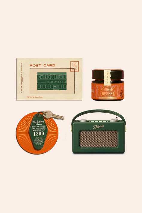 Transport yourself to a world of nostalgic charm inspired by Wes Anderson. Imagine stepping into a beautifully themed hotel, where every detail exudes a sense of old-world elegance as if you've stepped into a living postcard. Wes Anderson Packaging Design, Hotel Postcard Design, Wes Anderson Inspired Branding, Art Deco Product Design, Wes Anderson Stationary, Hotel Stationary Design, Wes Anderson Website Design, Wes Anderson Typography, Wes Anderson Branding