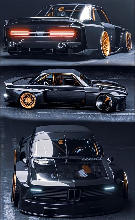 Wide Body Car, Bmw E9, Custom Street Bikes, Bmw Wagon, Bmw E34, Wide Body Kits, Custom Bobber, Classic Cars Trucks Hot Rods, Cool Car Pictures