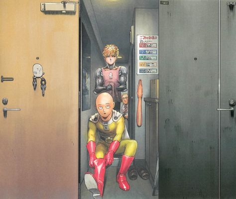 Saitama Genos, Caped Baldy, Opm Manga, One Punch Man Funny, Saitama One Punch, Saitama One Punch Man, One Punch Man Manga, One Punch Man Anime, Manga Artist