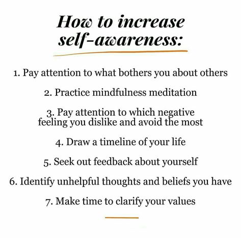 How To Improve Self Awareness, Increase Self Awareness, Self Awareness Affirmations, Becoming More Self Aware, How To Be More Self Aware, Self Awareness Prompts, How To Increase Intelligence, How To Become Self Aware, How To Become More Self Aware