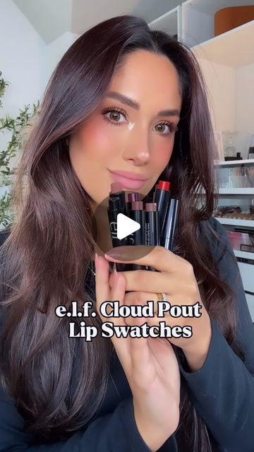 Vianney Strick on Instagram: "✨NEW ELF LIP PLUMPING PENS✨ ​These are the new elf cosmetics Pout Clout Lip Plumping Pens. I decided to buy all the shades and give you guys lip swatches swatches. My favorite shades are Pinky Out, Toasted and Bust A Mauve ​elf cosmetics Pout Clout Lip Plumping Pens $8USD ​💓claims&description: ​A tinted moisturizing lip plumping gloss with a cooling sensation that gives you a smooth, glossy, and plumped-up pout. Drenches lips in sheer color and glossy shine. Non-sticky formula with smooth-glide application. ​💓my opinion: ​I’ve been loving them so far! They have a sheer buildable pigmentation. Super nice formula, not too thick or too thin. Melts on the lips with a super glossy finish. It has a minty sensation but I don’t feel like it actually plumps my lips. Pout Clout Lip Plumping Pen, Elf Lip Plumping Pen, Elf Pout Clout Lip, Elf Plumping Pen, Elf Pout Clout, Elf Pout Clout Lip Plumping Pen, Fall Lip Color For Brunettes, Elf Plumping Lip Gloss, Drugstore Lip Combos For Light Skin