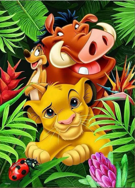 King Pictures, Lion King Pictures, Il Re Leone, Disney Cartoon Characters, Disney Images, Roi Lion, Mosaic Pictures, Art Hobbies, Disney Lion King