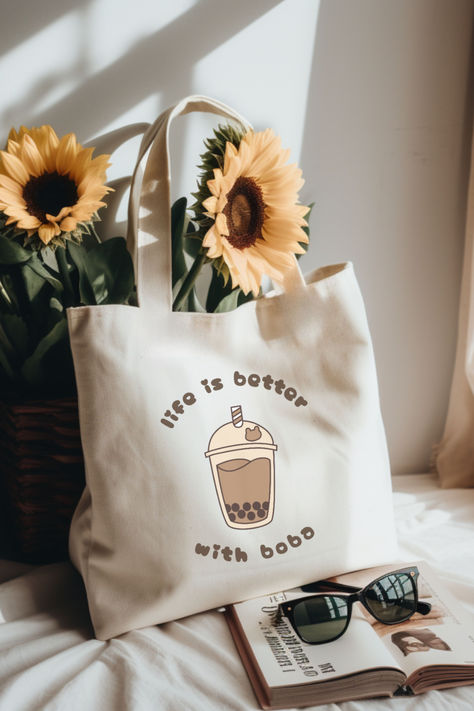 boba tea drink boba lover matcha boba kawaii anime character kawaii tote bag Food Lover Aesthetic, Aesthetic Tote Bag Design, Tea Print, Lover Aesthetic, Minimalist Tote Bag, Traditional Japanese Architecture, Minimalist Tote, Bag Minimalist, Bag Art