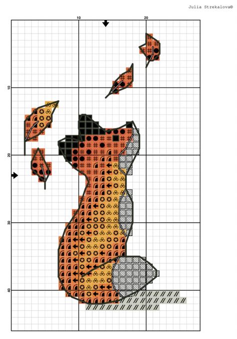 Cross Stitch Gallery, Free Cross Stitch Pattern, Autumn Cross Stitch Patterns, Pumpkin Cross Stitch, Unique Cross Stitch, Fall Cross Stitch, Free Cross Stitch Charts, Cross Stitch Tutorial, Halloween Cross Stitch Patterns