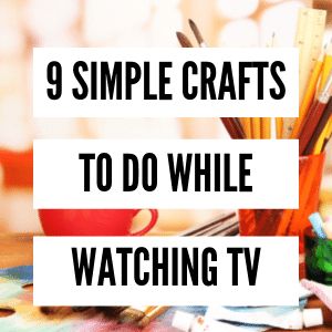 mindless crafts to do while watching tv Mindless Crafts, Hanging Tv On Wall, Christmas Crafts To Make And Sell, Trending Crafts, Simple Crafts, Popular Crafts, Christmas Crafts To Make, Earn Extra Cash, Crafts To Make And Sell