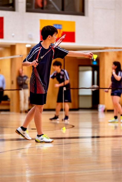 Indoor Badminton Court, National Philanthropy Day, National Brothers Day, Badminton Games, Sports Court, Badminton Court, Creating A Business Plan, Sports Club, Student Athlete