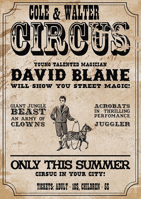 victorian poster by ranfujimi, via Flickr Wood Type Poster, Street Magic, Typo Poster, Art Eras, Boxing Posters, Word Collage, Circus Poster, London Poster, Type Inspiration