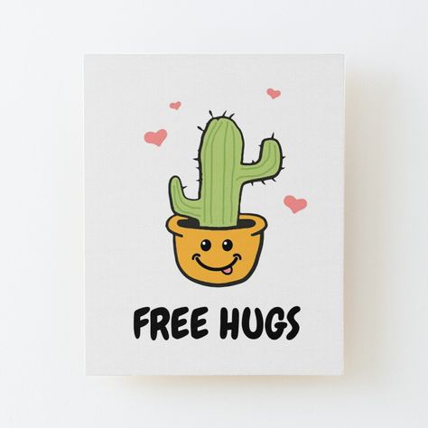 Get my art printed on awesome products. Support me at Redbubble #RBandME: https://www.redbubble.com/i/wood-print/Cactus-Funny-Quote-Illustrations-by-Sizzlinks/37574479.EZ4MB?asc=u Cactus Quotes, Cactus Funny, Cat Cactus, Green Room Decor, Not A Hugger, Drawing Funny, Illustration Journal, Cactus Gifts, Drawing Cat