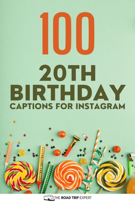 20th Birthday Captions for Instagram 20 Years Old Birthday Caption, 20 Birthday Quotes Instagram, 20 Birthday Captions Instagram, 20th Birthday Quotes, 20th Birthday Captions, Captions For Instagram Photos, Birthday Captions For Myself, 25th Birthday Quotes, Best Friend Captions