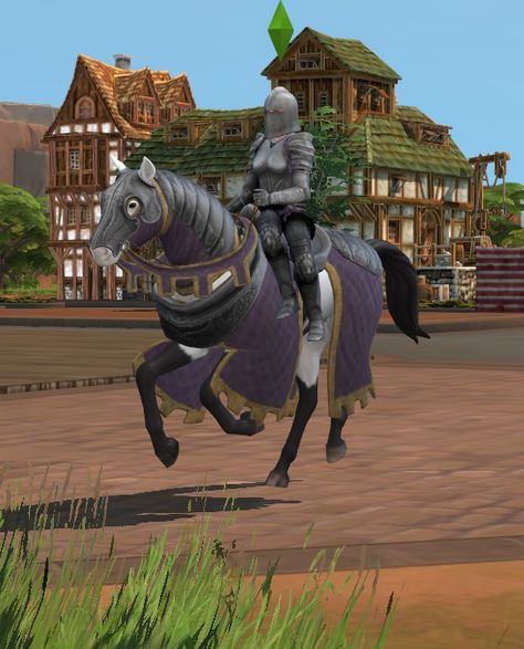 TSM Elegant Knight Armor + Matching Horse Set | Patreon Sims 4 Knight Cc, Sims 4 Armor Cc, Sims 4 Pet Cc, Sims 4 Horse Cc, Alt Goth, Medieval Horse, Best Armor, Sims 4 Hair Male, Sims Medieval