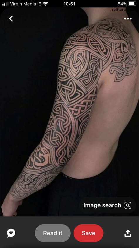 Irish Sleeve Tattoo, Celtic Warrior Tattoos, Celtic Sleeve Tattoos, Tattoo Perna, Small Wave Tattoo, Celtic Knot Tattoo, Knot Tattoo, Celtic Tattoo, Warrior Tattoos