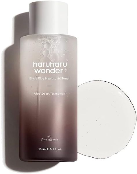 Haruharu Wonder Black Rice Hyaluronic Toner 5.1 fl.oz / 150ml | Face Moisturizer, Facial Toner for All Skin Types | Vegan, Cruelty Free, EWG-Green #haruharu #haruharutoner #skincare #k-beauty #koreanskincare #toner #haruharuwonder Haruharu Wonder, Hydrating Toner, Black Rice, Toner For Face, Facial Toner, Cleansing Gel, Face Moisturizer, Korean Skincare, All Skin Types