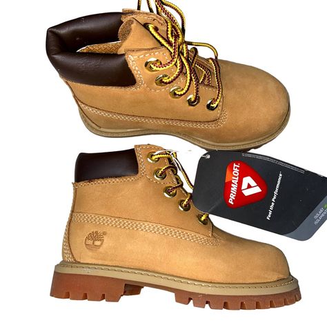 Toddler New Timberland Boots Waterproof Wheat Nubuck 8 Brand New In Box Timberland Boots Girls, Kids Hiking Boots, Timberland Hiking Boots, Timberland Leather Boots, Toddler Timberlands, Timberland Waterproof Boots, Timberland Classic, Timberland Waterproof, Timberland Kids