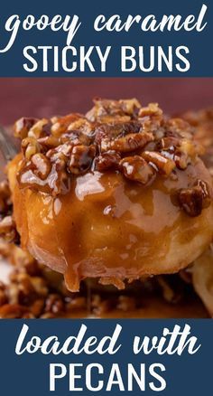 Cindy's Cinnamon Rolls Copycat, Banana Sticky Buns, Pecan Rolls Recipe, Easy Sticky Bun Recipe, Caramel Pecan Sticky Buns, Sticky Buns Recipe, Bread Recepies, Easy Sticky Buns, Caramel Sticky Buns