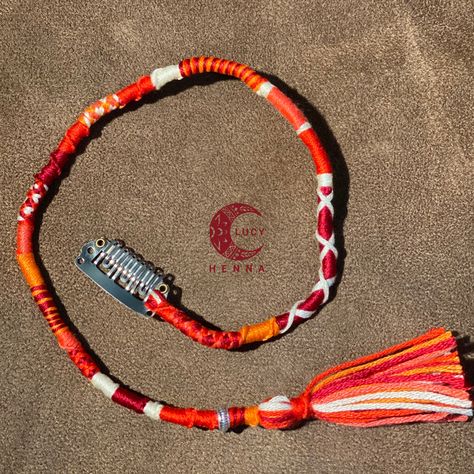 Jedi Braid, Thread Hair Wraps, Boho Hair Wrap, Drake Photos, Cute Friendship Bracelets, Red Tone, Kawaii Hairstyles, Yellow Hair, Hair Wraps