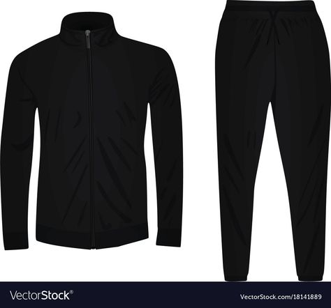 Black Tracksuit, Free Vector Images, Png Images, Adobe Illustrator, Vector Images, Vector Free, Royalty, Illustrator, Royalty Free