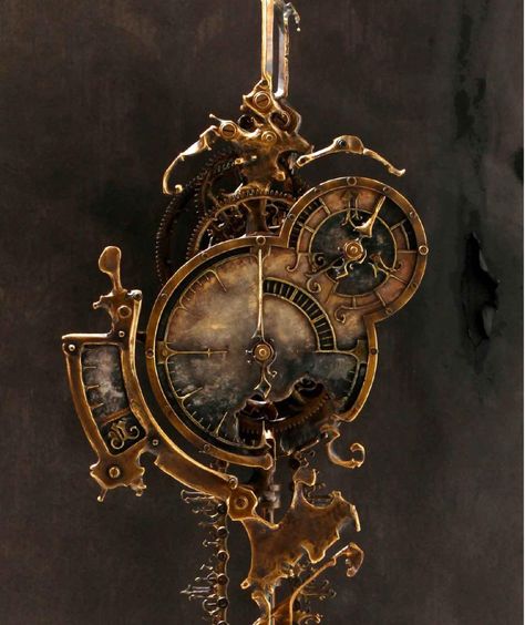 Steampunk Kunst, Steampunk Book, Old Clock, Steampunk Aesthetic, Art Steampunk, Steampunk Clock, Steampunk Accessories, Clock Art, Steampunk Design