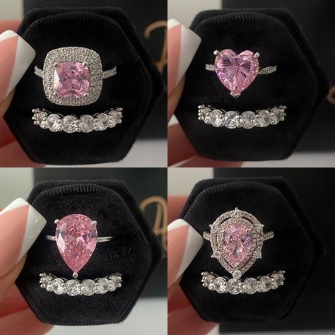 Pink Warrior, Pink Stone Rings, Expensive Gifts, Crystal Tiaras, Barbie Fashionista, Pink Stone, Cute Comfy Outfits, Diva Fashion, Trendy Jewelry