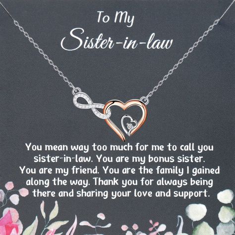 Asking Sister In Law To Be Bridesmaid, Quotes For Sister In Law, Sister In Law Quotes, Engagement Wishes, Sister Wedding Gift, Unbiological Sister, Wishes For Sister, Sister In Law Gifts, You Are My Friend