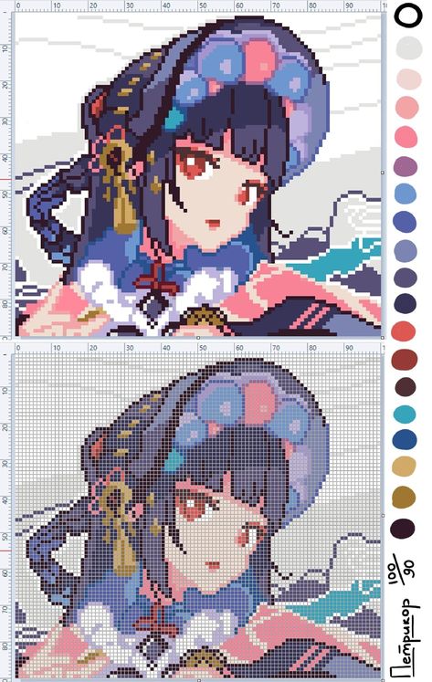 Embroider Ideas, Piskel Art, Pixel Art Templates, Diy Perler Bead Crafts, Pixel Art Grid, Pix Art, Pola Kristik, Minecraft Pixel Art, Anime Pixel Art