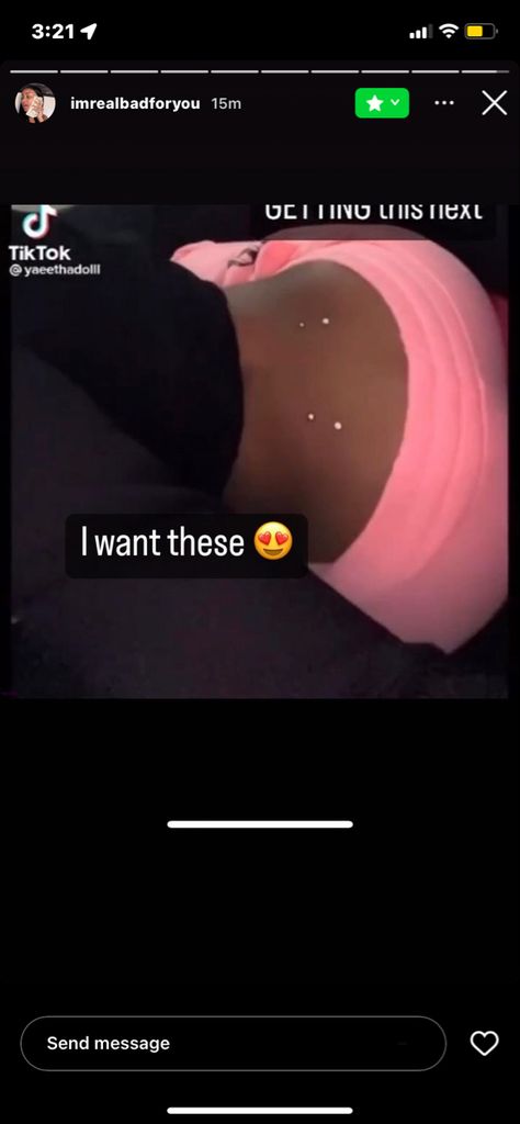 Back Dimple Surface Piercing, Lower Back Dimple Percinings, Lower Back Tattoos With Dermal Piercing, Back Dimples Tattoo, Surface Back Dermal Piercing, Back Dermals Aesthetic, Back Dimple Piercing Black Women, Body Dermal Piercing, Back Dimple Piercing Aesthetic