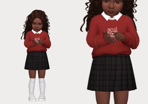 Toddler Cc Sims 4, Lotes The Sims 4, Sims 4 Toddler Clothes, Sims Baby, Sims 4 Cc Kids Clothing, The Sims 4 Pc, Cc Clothes, Pelo Sims, The Sims 4 Packs