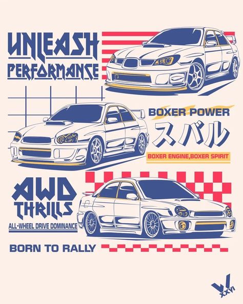 Jdm Car Illustration, Car Tuning Ideas, Vintage Tshirt Design, Diorama 1:64, Tshirt Artwork, Retro Logo Design, Automotive Illustration, Jdm Stickers, Moto Car