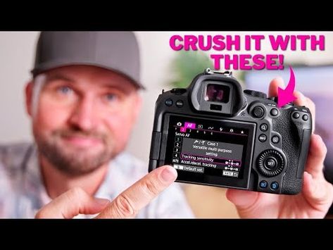 Canon R6 Mark II | The SETTINGS You NEED To KNOW! - YouTube Canon R6 Cheat Sheet, Canon R6 Mark Ii Settings, Canon R6 Mark Ii, Canon R6, Cannon Camera, Photographer Tips, Canon 5d Mark Iv, Canon 6d, Manual Mode