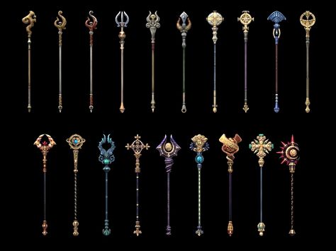 Magic staff design 3d model Magic Staff Design, Staff Design, Staff Magic, Magic Staff, Wizard Staff, Fantasy Wizard, Swords Medieval, Fantasy Props, Prop Design