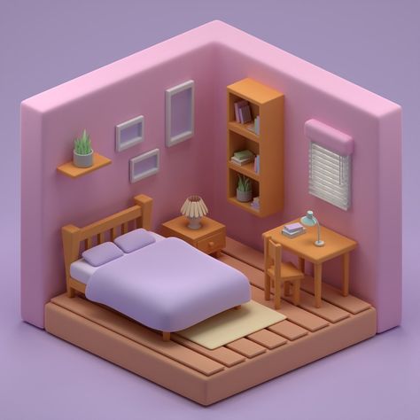 tiny bedroom tutorial by @3dgreenhorn #3d #3dart #3dmodeling #3drender #3dartist #blender #blender3d #blendercommunity #blendercycles… | Instagram Blender Bedroom, 3d Modeling Ideas, Blender 3d Inspiration, 3d Bedroom, Blender Ideas, Bed 3d, Blender Models, 3d Home Design, 3d Interior Design