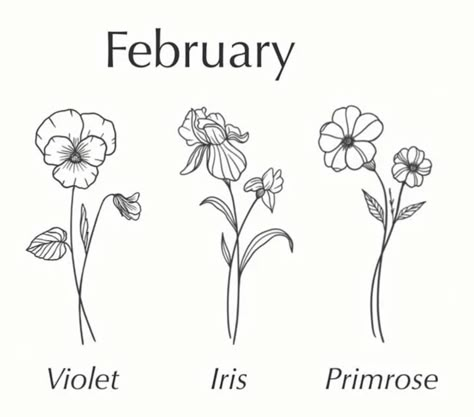 Primrose Tattoo Simple, Violets And Iris Tattoo, Flower Tattoos Iris, Tattoo Of Iris Flower, Primrose Fine Line Tattoo, Iris Stamp Tattoo, Minimalist Violet Flower Tattoo, Minimalist Iris Flower Tattoo, Violet Flower Line Drawing