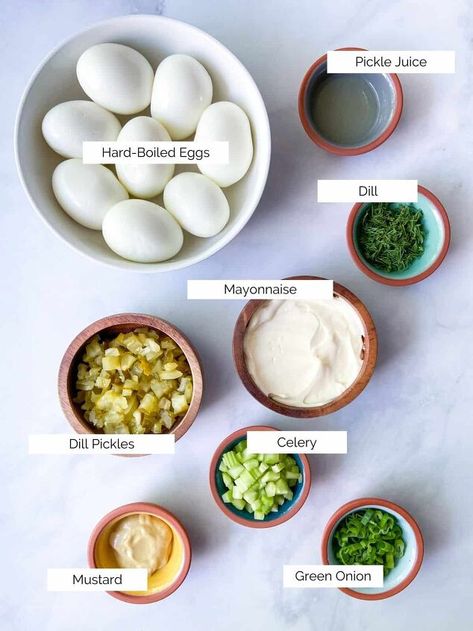 Recipe With Pickles, Salad With Pickles, Egg Salad Recipe Healthy, Easy Egg Salad, Boiled Egg Diet, Egg Salad Recipe, Fresh Dill, Amazing Pics, Egg Salad