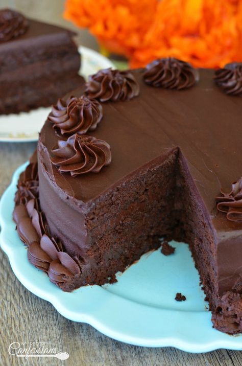 Chocolate Tower, Blackout Cake, Ultimate Chocolate Cake, Tower Cake, Chocolate Cake Recipe Moist, Amazing Chocolate Cake Recipe, The Cheesecake Factory, Homemade Chocolate Cake, Chocolate Pastry