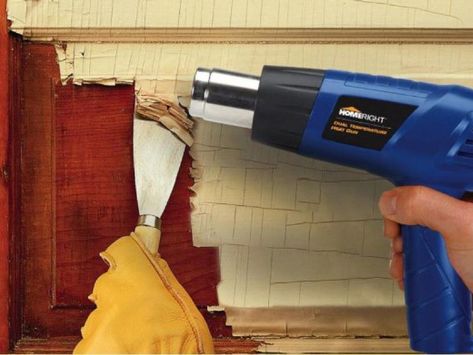 Removing Paint From Wood, How To Remove Paint, Home Depot Paint, Removing Paint, Putty Knife, Remove Paint, Hand Sander, Power Sander, Electric Sander