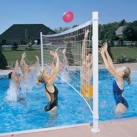 If you are a summer sports lover, who likes to play volleyball with friends and enjoy the heat in the pool while building up your stamina and relaxing your vacation in the best of the environment. Swimming pool volleyball is the best solution for all those recreational activities which you can enjoy. But before you... The post Everything you must know about buying the best swimming pool volleyball net appeared first on Blog Town Hub. Volleyball With Friends, Best Pool Toys, Pool Volleyball Net, Pool Volleyball, Aqua Fresca, Swimming Pool Games, Basketball Court Backyard, Backyard Basketball, Pool Nets