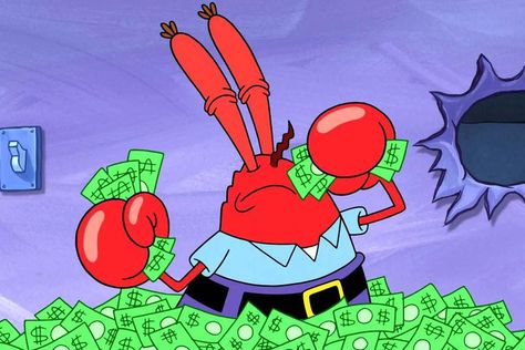 Mr. Krabs Loves Mr. Krabs Memes so Much, You Can Have Them for Free Dibujos Toy Story, Stephen Hillenburg, Krusty Krab, Mermaid Man, Mr Krabs, Nickelodeon Cartoons, Spongebob Wallpaper, Spongebob Funny, Patrick Star