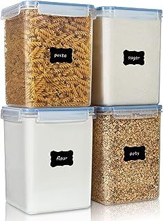 Large Food Storage Containers, Food Grade Buckets, Flour Container, Pantry Containers, Pantry Storage Containers, Cereal Storage, Sugar Storage, Cereal Containers, Small Space Storage