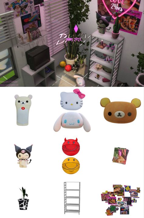 Squishmallow Sims 4 Cc, Ts4 Sanrio Cc, Sims 4 Cc Plushies, Sims 4 Kawaii Cc Furniture, Sims 4 Hello Kitty Cc, Furniture Cc, Sims 4 Traits, The Sims 4 Pc, Sims 4 Anime