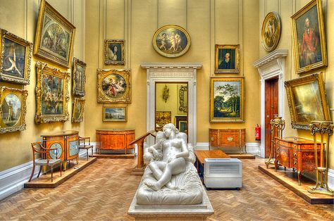 Lady Lever Art Gallery, via Flickr. Lady Lever Art Gallery, Thornton Manor, The Lady, Period, Art Gallery, Gallery Wall, England, Paintings, History