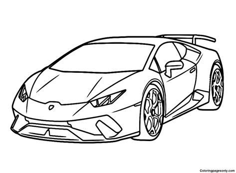 Lamborghini Coloring Pages, Need Four Speed, Black Hair Pale Skin, Lamborghini Models, Sports Drawings, Color Drawing Art, Cars Coloring Pages, Color Drawing, Liberty Walk