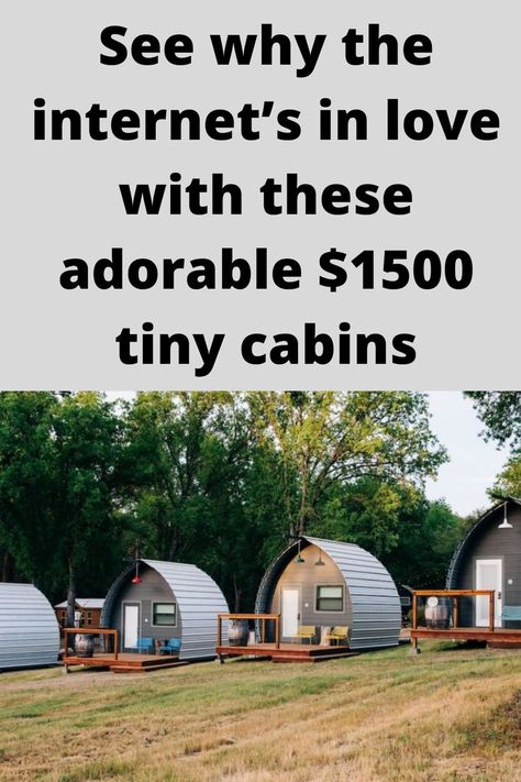 Tiny House Kits, Building A Small House, Arched Cabin, Tiny House Village, Diy Tiny House, Building A Cabin, Tiny House Inspiration, Cabin Kits, Tiny Cabins