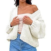 Jumper Aesthetic, Cable Knit Sweater Cardigan, Oversized Knit Cardigan, Crop Cardigan, Cropped Cardigan Sweater, Oversized Jumper, Chunky Knit Cardigan, Chunky Crochet, Linen Pants Women