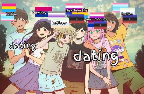 Idc what you say about me shipping polyamorous ships and yes, my headcanons changed lol. Poly Couple Dynamics, Poly Ships, Polyamorous Drawing Base, Polyamorous Ship Dynamics, Polyamorous Character Art, Polyamorous Humor, Poly Couple, Lgbtq Quotes, Lgbt Humor