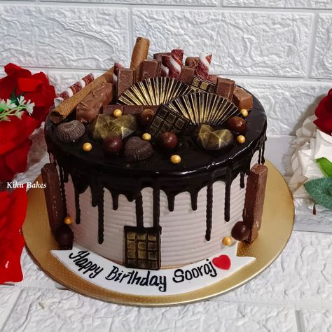 Baked with love 💕 Chocolate overload cake .. . . . #chcolateoverload #chocolateoverloadcake #birthdaycake #homemadecake #kikubakes #kulkunda #subramanya Chocolate Overload Cake, Baked With Love, Cake Designs Birthday, Love Chocolate, Homemade Cakes, Cake Designs, Cake Decorating, With Love, Birthday Cake