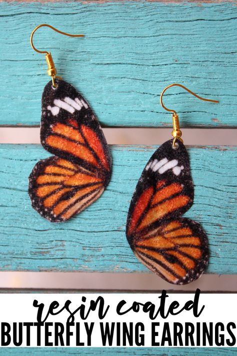 Resin Earrings Diy, Accessories Simple, Meteorite Jewelry, Needle Earrings, Butterfly Wing Earrings, Geode Earrings, Spring Accessories, Earrings Diy, Resin Craft