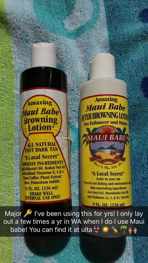 Beach Tanning Tips, Best Way To Tan In The Sun, Maui Tanning Lotion, How To Get A Good Tan, How To Tan Faster In The Sun, Maui Babe Tanning Lotion, Tanning Tips In The Sun, Sun Tanning Tips, Summer Body Care