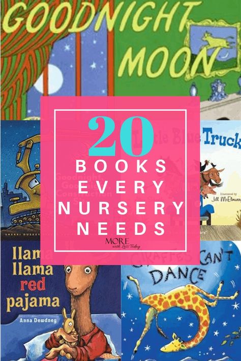 Nursery Books, Nursery Needs, Best Classic Books, Baby Book Gift, Free Kids Books, Newborn Tips, Nursery Book, Book Baskets, Books For Baby